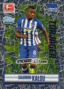 Figurina Salomon Kalou - German Football Bundesliga 2015-2016 - Topps