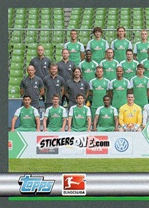 Cromo Team photo - German Football Bundesliga 2015-2016 - Topps