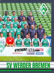 Figurina Team photo - German Football Bundesliga 2015-2016 - Topps