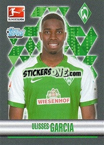 Sticker Ulisses Garcia - German Football Bundesliga 2015-2016 - Topps