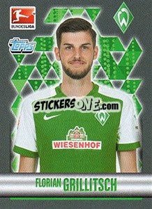 Sticker Florian Grillitsch - German Football Bundesliga 2015-2016 - Topps