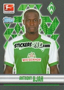 Figurina Anthony Ujah - German Football Bundesliga 2015-2016 - Topps