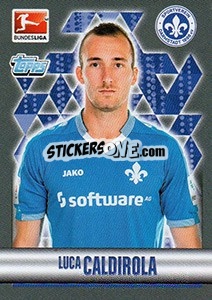 Sticker Luca Caldirola - German Football Bundesliga 2015-2016 - Topps