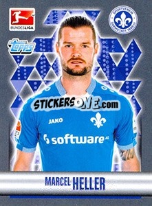 Sticker Marcel Heller - German Football Bundesliga 2015-2016 - Topps