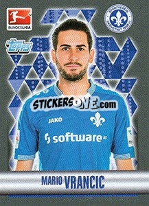 Sticker Mario Vrancic - German Football Bundesliga 2015-2016 - Topps