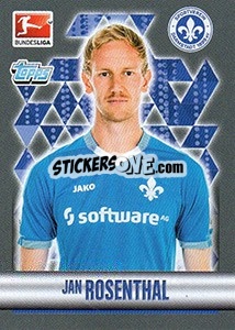 Sticker Jan Rosenthal - German Football Bundesliga 2015-2016 - Topps