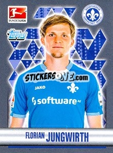 Sticker Florian Jungwirth - German Football Bundesliga 2015-2016 - Topps