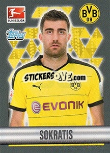 Sticker Sokratis Papastathopoulos - German Football Bundesliga 2015-2016 - Topps