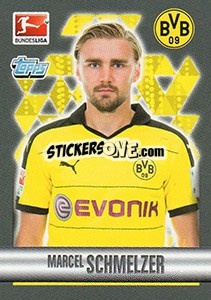 Sticker Marcel Schmelzer - German Football Bundesliga 2015-2016 - Topps