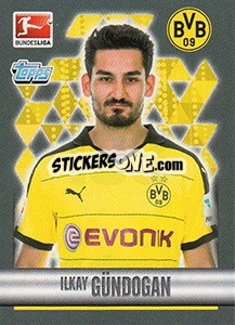 Sticker Ilkay Gündogan - German Football Bundesliga 2015-2016 - Topps