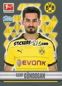 Sticker Ilkay Gündogan - German Football Bundesliga 2015-2016 n. 103 - Topps