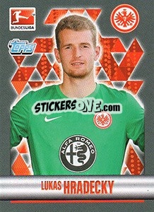 Sticker Lukas Hradecky - German Football Bundesliga 2015-2016 - Topps