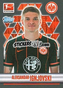 Sticker Aleksandar Ignjovski - German Football Bundesliga 2015-2016 - Topps