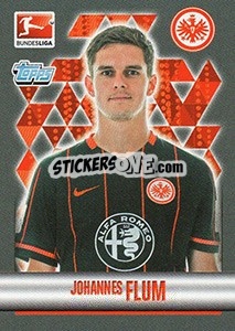 Sticker Johannes Flum - German Football Bundesliga 2015-2016 - Topps