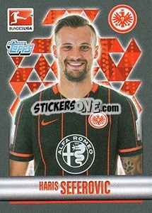 Sticker Haris Seferovic - German Football Bundesliga 2015-2016 - Topps