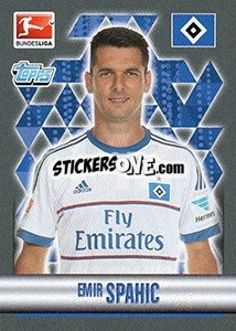 Figurina Emir Spahic - German Football Bundesliga 2015-2016 - Topps