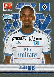 Sticker Cleber Reis - German Football Bundesliga 2015-2016 - Topps