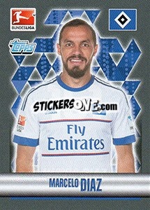 Sticker Marcelo Diaz - German Football Bundesliga 2015-2016 - Topps
