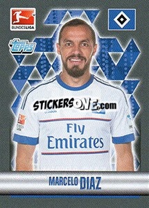 Figurina Marcelo Diaz - German Football Bundesliga 2015-2016 - Topps