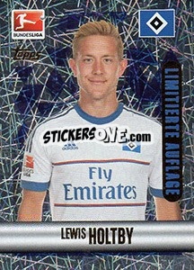 Sticker Lewis Holtby - German Football Bundesliga 2015-2016 - Topps