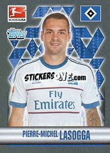 Sticker Pierre-Michel Lasogga - German Football Bundesliga 2015-2016 - Topps