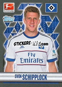 Sticker Sven Schipplock - German Football Bundesliga 2015-2016 - Topps