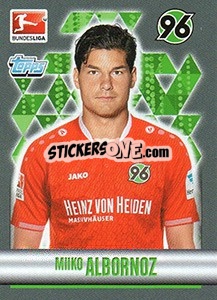 Cromo Miiko Albornoz - German Football Bundesliga 2015-2016 - Topps