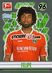 Sticker Felipe - German Football Bundesliga 2015-2016 - Topps