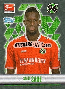 Cromo Salif Sane - German Football Bundesliga 2015-2016 - Topps