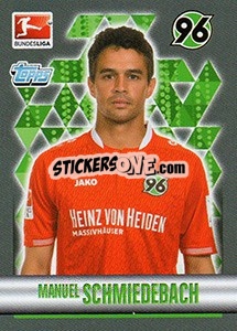 Sticker Manuel Schmiedebach - German Football Bundesliga 2015-2016 - Topps