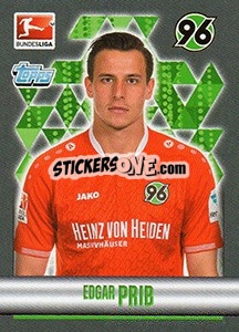 Sticker Edgar Prib - German Football Bundesliga 2015-2016 - Topps
