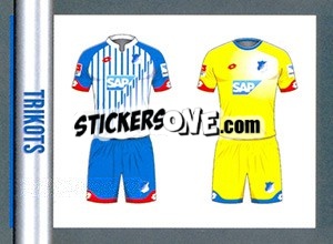Sticker Trikot - German Football Bundesliga 2015-2016 - Topps
