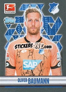 Sticker Oliver Baumann - German Football Bundesliga 2015-2016 - Topps