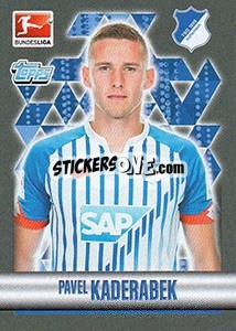 Cromo Pavel Kaderabek - German Football Bundesliga 2015-2016 - Topps