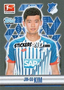 Sticker Jin-Su Kim - German Football Bundesliga 2015-2016 - Topps