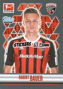 Sticker Robert Bauer - German Football Bundesliga 2015-2016 - Topps