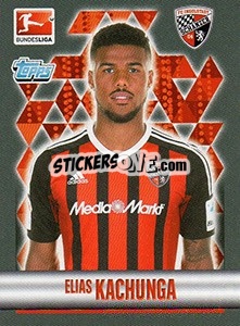 Sticker Elias Kachunga - German Football Bundesliga 2015-2016 - Topps