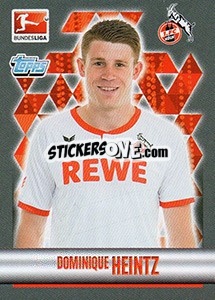 Sticker Dominique Heintz - German Football Bundesliga 2015-2016 - Topps