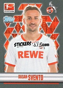 Sticker Dusan Svento - German Football Bundesliga 2015-2016 - Topps
