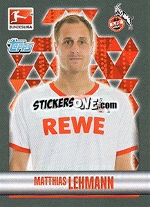 Sticker Matthias Lehmann