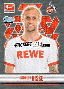 Cromo Marcel Risse - German Football Bundesliga 2015-2016 - Topps