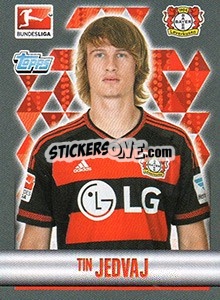 Figurina Tin Jedvaj - German Football Bundesliga 2015-2016 - Topps