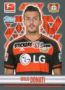 Sticker Giulio Donati - German Football Bundesliga 2015-2016 - Topps