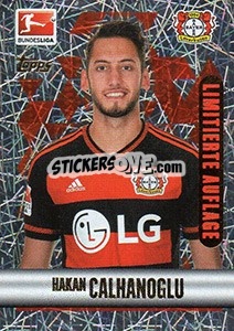 Sticker Hakan Calhanoglu - German Football Bundesliga 2015-2016 - Topps