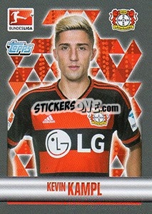 Sticker Kevin Kampl - German Football Bundesliga 2015-2016 - Topps