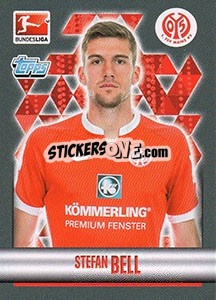 Sticker Stefan Bell - German Football Bundesliga 2015-2016 - Topps