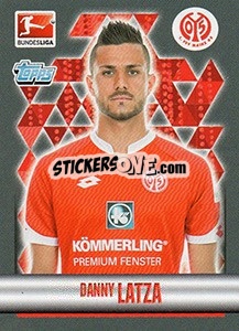 Sticker Danny Latza - German Football Bundesliga 2015-2016 - Topps