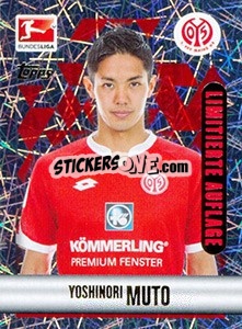 Figurina Yoshinori Muto - German Football Bundesliga 2015-2016 - Topps