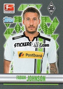 Figurina Fabian Johnson - German Football Bundesliga 2015-2016 - Topps