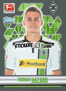 Cromo Thorgan Hazard - German Football Bundesliga 2015-2016 - Topps